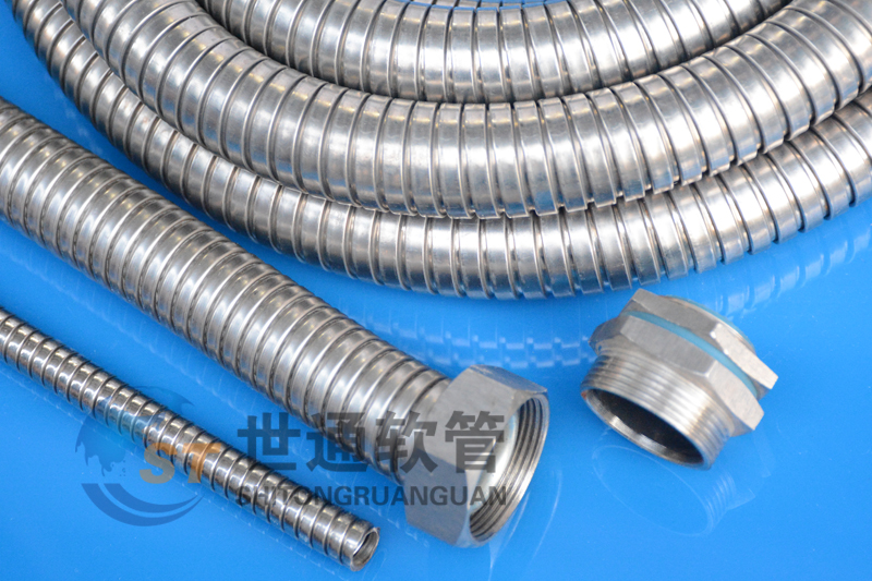 ST00182a软管,双扣不锈钢穿线软管,金属软管,金属波纹管