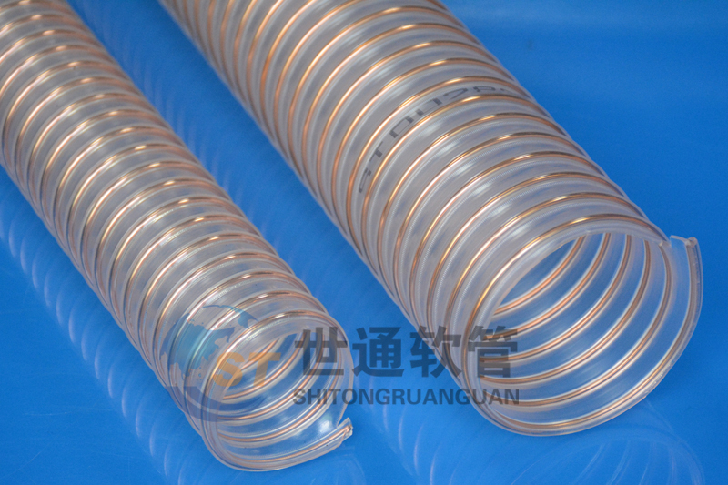 ST00282软管,PU钢丝管,耐磨软管,木工吸尘管