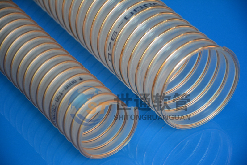 ST00797软管,PU钢丝管,耐磨软管,物料输送管,阻燃防静电软管