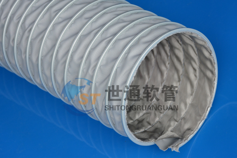 ST00387a软管，耐高温软管,耐高温风管,耐高温伸缩管