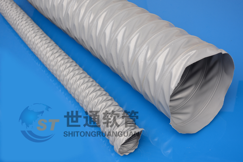 ST00381软管,尼龙布软管，尼龙布通风管,PVC伸缩风管,尼龙布伸缩风管