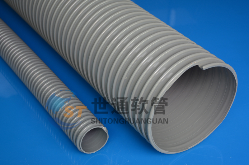 PVC塑筋软管,塑筋管,灰色塑筋管